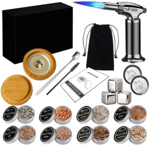 Zestaw do wędzenia Whiskey Smoker XXL Kit Black 1