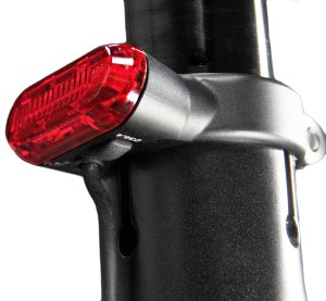 Lupine Lampka tylna do e-bike LUPINE C14 45 Lumenów, Fabryczne wyjście pod Shimano, Zintegrowana z zaciskiem sztycy, Średnica obejmy 35.6mm 2