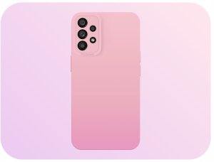 Etui do Samsung Galaxy A53 5G (Osłona Kamery, Różowe, Ochronne)   Szkło 9H 2