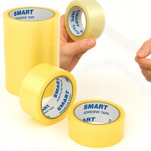 5PAK Taśma Pakowa Przezroczysta Bezbarwna Akrylowa 48mm/50y SMART Zestaw 1