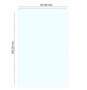 Szkło Hartowane Samsung Galaxy Tab S9 FE 10.9" (Szybka 9H, Ochronne 2,5D) 6