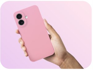 Etui do Apple iPhone 16 (Do Magsafe, Osłona Kamery, Różowe, Case)   Szkło 5