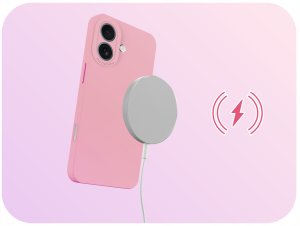 Etui do Apple iPhone 16 (Do Magsafe, Osłona Kamery, Różowe, Case)   Szkło 6