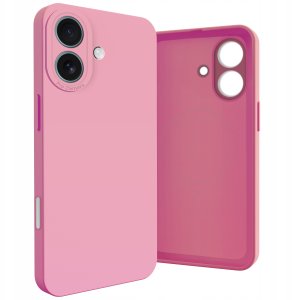 Etui do Apple iPhone 16 Plus (Do Magsafe, Osłona Kamery, Różowe)   Szkło 9H 7