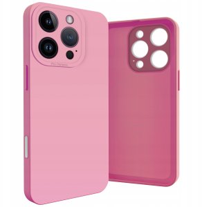 Etui do Apple iPhone 16 Pro Max (Do Magsafe, Osłona Kamery, Różowe)   Szkło 7
