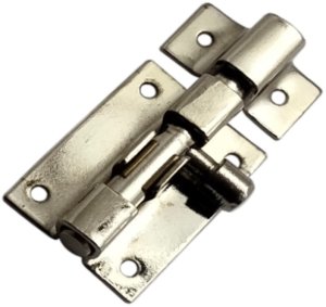 DOOR LATCH GB-1012 40X30X1.2MM NICKEL 1