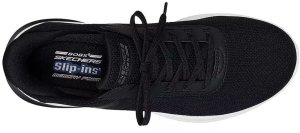 Buty męskie SKECHERS Slip-ins: BOBS Sport Arc Waves 2.0 (118317-BLK) 44 5