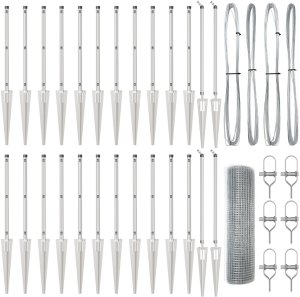 vidaXL Ogrodzenie spawane  z 13 pali z ostrzami 0.6x50 m Ocynkowana stal 2