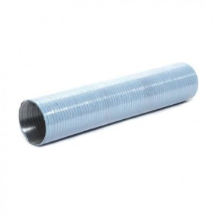 ALU FLEXIBLE DUCT D120MM. L=1500MM WHITE 1