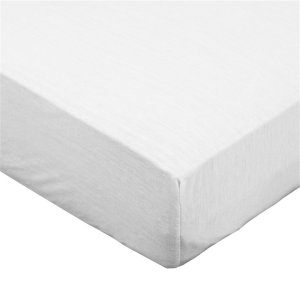 BED SHEET POLYCOTT 120X200+25CM WHITE601 3