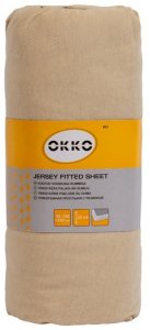 Dymo BED SHEET POLYCOTT 120X200+25CM SAND603 3