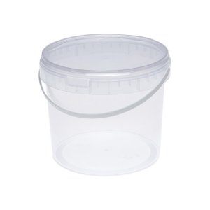 BUCKET PLASTIC WITH COVER 3,3 L 1