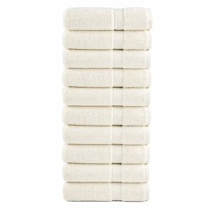 TOWEL TERRY 400 GSM 701 WHITE 50X80 1