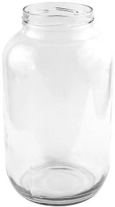 JAR 4250ML 2PCS WITHOUT LID 100MM 1