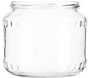 JAR 720ML 6PCS WITHOUT LID 82MM 2