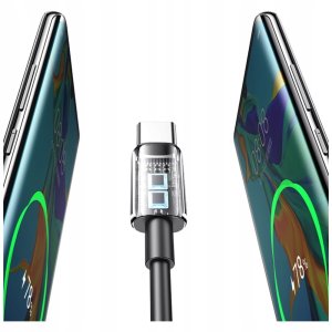 Kabel USB Usams USB-A - USB-C 1 m Biały 5