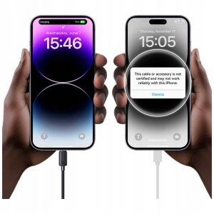 Kabel USB Usams USB-C - Lightning 1 m Biały 6