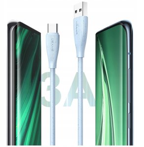 Kabel USB Usams USB-A - USB-C 1 m Biały 7