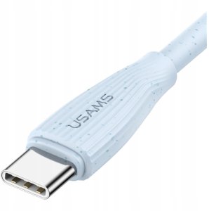 Kabel USB Usams USB-A - USB-C 1 m Różowy 3