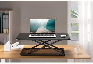 Nakładka na biurko pod laptopa do pracy stojącej siedzącej 22