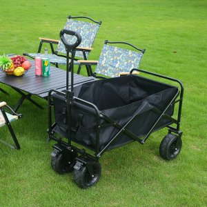 ITIMPORT WÓZEK TERENOWY PLAŻOWY Turystyczny ZAKUPY TRANSPORTOWY STOŁ 200kg koła 10cm 16