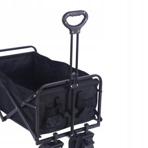 ITIMPORT WÓZEK TERENOWY PLAŻOWY Turystyczny ZAKUPY TRANSPORTOWY STOŁ 200kg koła 10cm 9