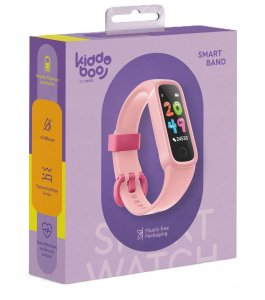 SMARTBAND Zegarek Wodoodporny Opaska dla Dzieci SmartWatch IP68 14 trybów / KR01 / Różowy 8