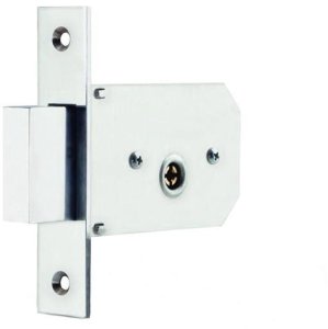 LOCK MORTISE 156F 5 KEY NICKEL (30) 1