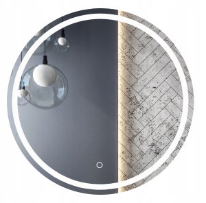 MIRROR ENLIGHTED LED OLJA ROUND 70CM 1