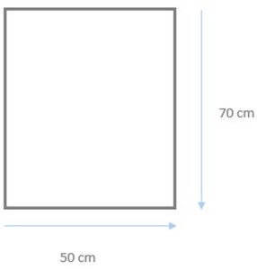 Lustro Cersanit MIRROR ENLIGHTED LED LUPUS 50X70CM 2