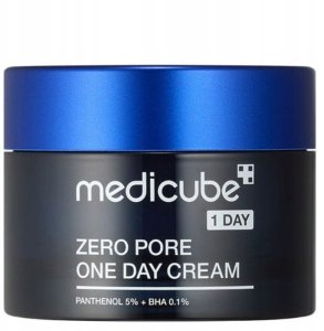 MEDICUBE_Zero Pore One Day Care krem do twarzy na rozszerzone pory z kwasem BHA 50ml 3