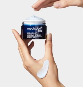 MEDICUBE_Zero Pore One Day Care krem do twarzy na rozszerzone pory z kwasem BHA 50ml 4