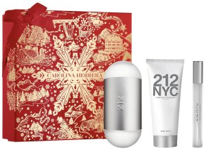 SET CAROLINA HERRERA 212 Woman EDT spray 100ml + BODY LOTION 100ml + MINIATURA EDT 10ml 1