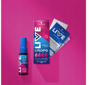 SCHWARZKOPF_Live Drops zmywalna farba do włosów Petal Pink 30ml 2
