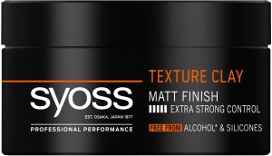 SYOSS_Texture Clay glinka do włosów Long Lasting Hold 100ml 3