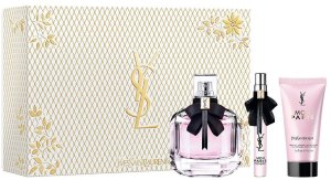 Yves Saint Laurent Mon Paris zestaw woda perfumowana spray 90ml + balsam do ciała 50ml + woda perfumowana spray 10ml 1