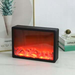 KOMINEK LED ELEKTRYCZNY Ozdobny PALENISKO USB 8