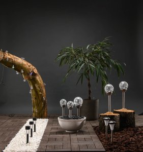Lampa podłogowa GP FLOOR LAMP SOLAR TH020B(4.8) 1LED 1XAAA 2