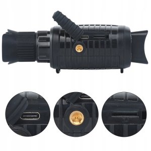 Noktowizor 7-Poziomów 300-1000m 5x ZOOM LED FullHD 1080p USB Cyfrowy 128GB 6