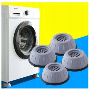 NÓŻKI POD PRALKĘ LODÓWKĘ Antywibracyjne XXL 4szt 10