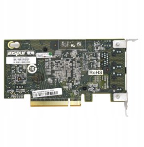 KARTA SIECIOWA Double RJ45 10GB PCI Express LOW Szybki Internet 4