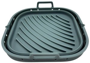 WKŁAD SILIKONOWY DO FRYTOWNICY KWADRATOWY SKŁADANY 22 x 22cm 4