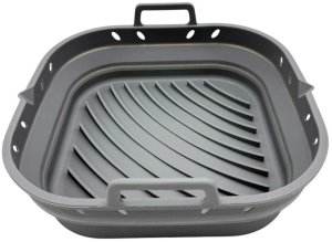 WKŁAD SILIKONOWY DO FRYTOWNICY KWADRATOWY SKŁADANY 22 x 22cm 5