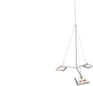 Maszt 3 m. aluminiowy na trójnogu KM103T AL /1 kpl./ 1