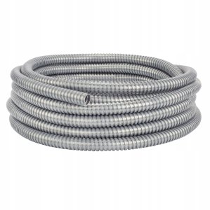 Peszel ochronny metal Anaconda Multiflex roz.32 32/28,1mm bezhalogenowy samogasnący rura karbowana elastyczna FCCN 1250N UV 25m 1