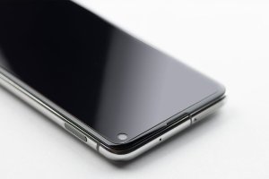 ZTE Blade V70 Vita - Szkło hartowane na lekko zaokrąglone ekrany DIAMOND GLASS LITE edge FULL GLUE 1