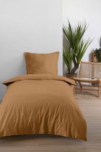 Duvet cover STOF, mustard color, 140 x 200 cm, 100% cotton 1