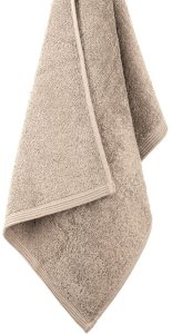 Bath towel SOREMA NEW PLUS LINEN, beige, 70 x 140 cm 1