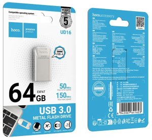 HOCO pendrive USB A + USB C UD16 64GB USB3.0 6