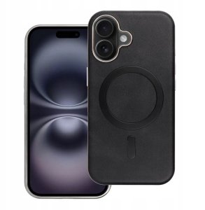 Futerał GENTLEMAN MAG COVER kompatybilny z MagSafe do IPHONE 16 PRO MAX czarny 1